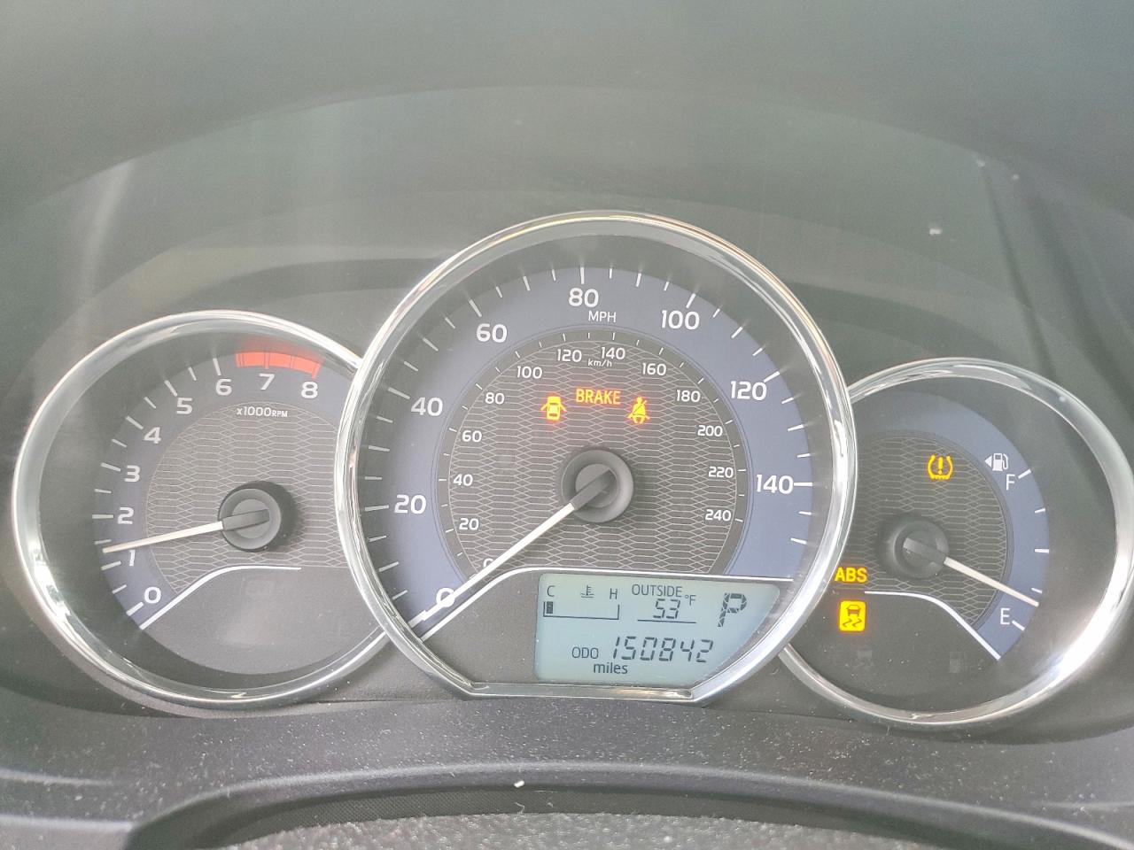 2015 Toyota Corolla L Silver vin: 2T1BURHE2FC352190