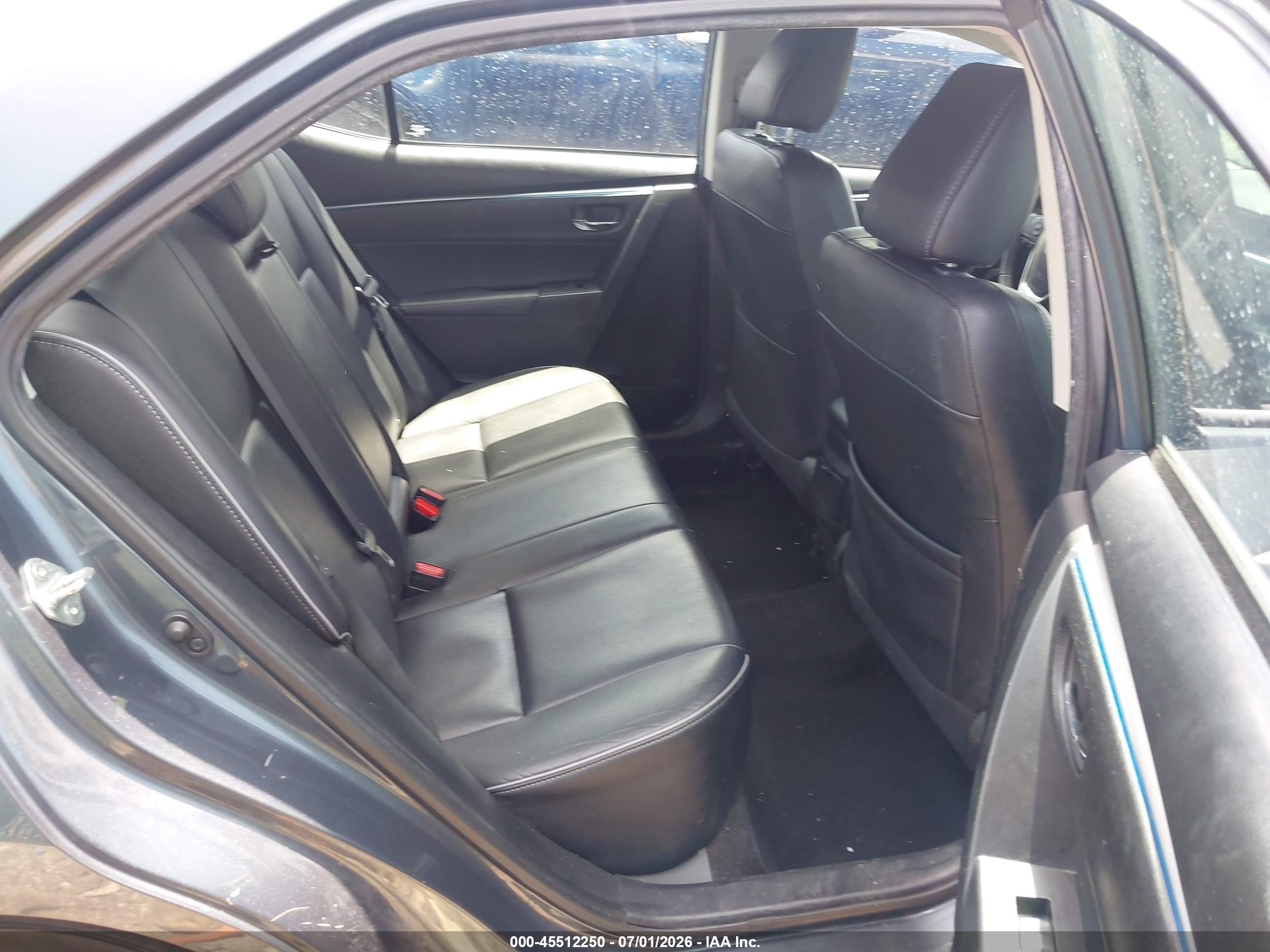 2015 Toyota Corolla S Premium Gray vin: 2T1BURHE2FC358393