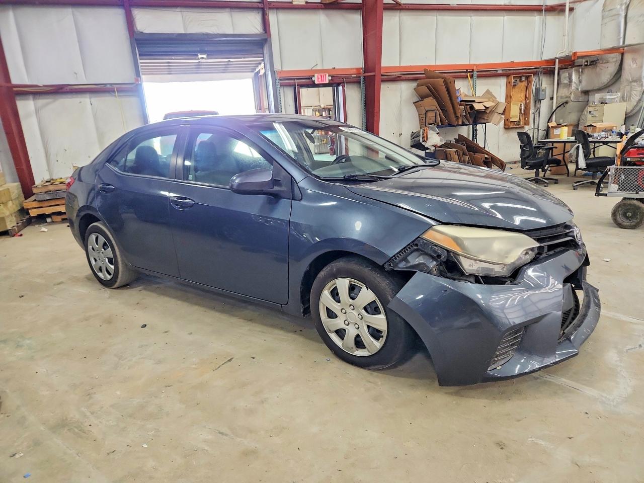 2015 Toyota Corolla Le Gray vin: 2T1BURHE2FC359205