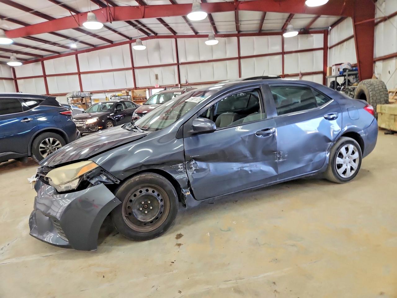 2015 Toyota Corolla Le Gray vin: 2T1BURHE2FC359205
