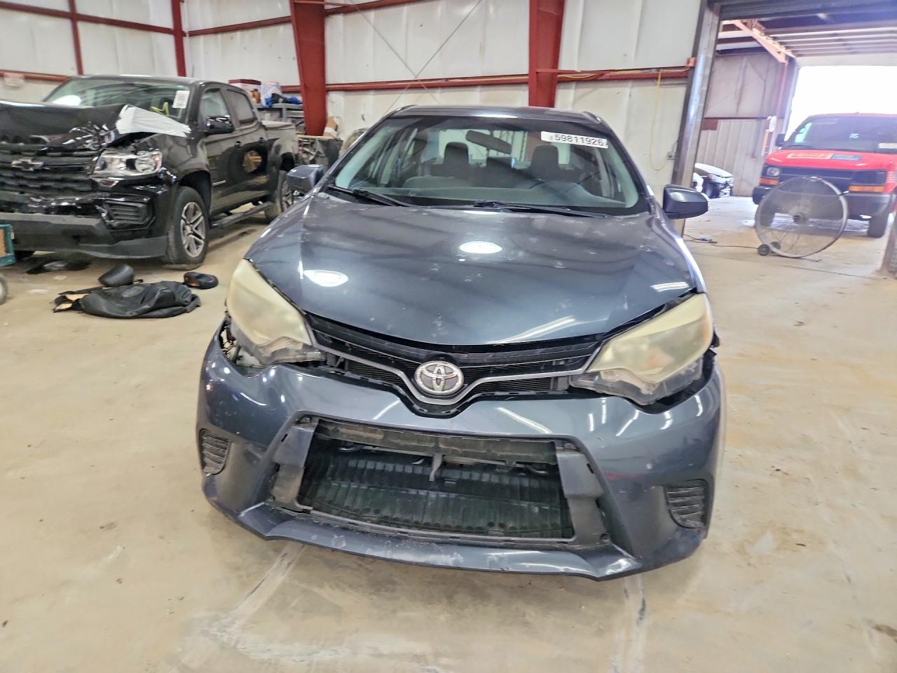 2015 Toyota Corolla Le Gray vin: 2T1BURHE2FC359205