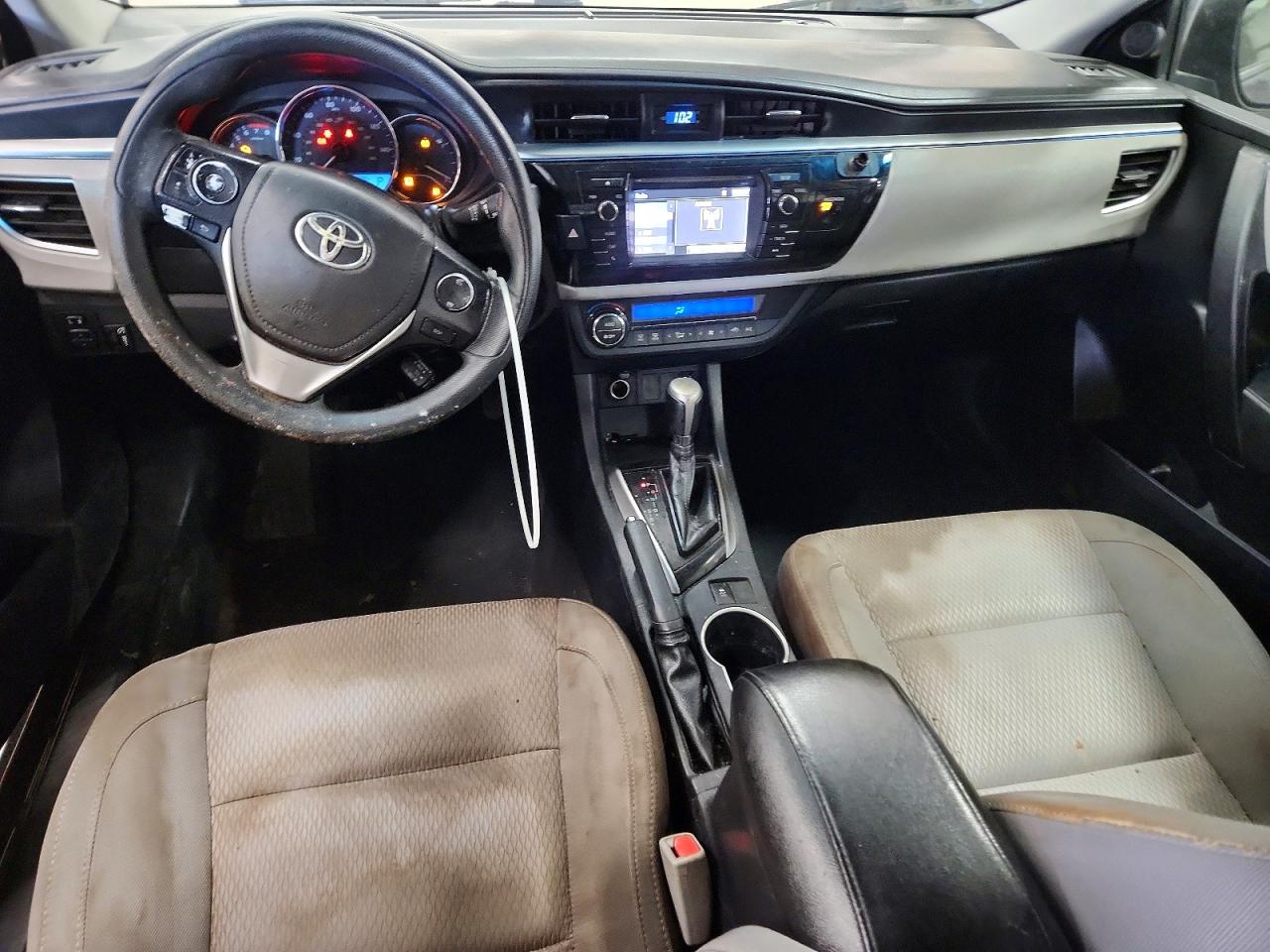 2015 Toyota Corolla Le Gray vin: 2T1BURHE2FC359205