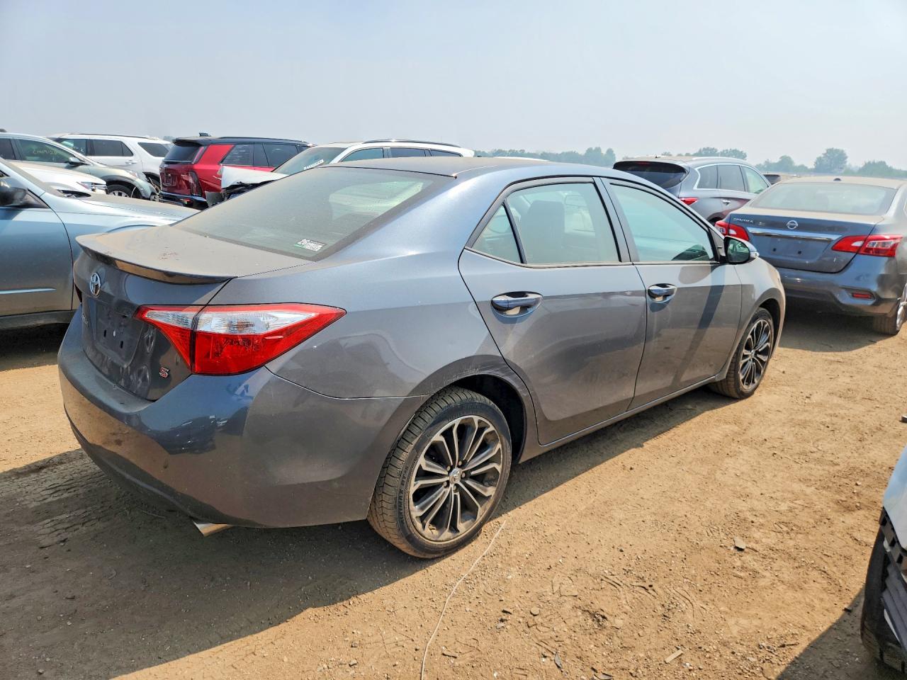 2015 Toyota Corolla S Plus Blue vin: 2T1BURHE2FC365974