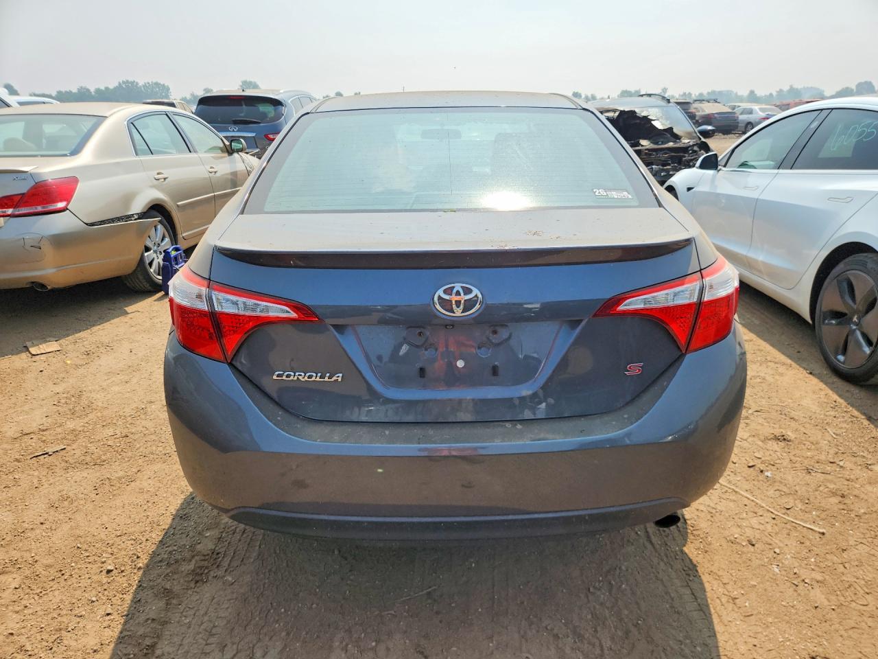 2015 Toyota Corolla S Plus Blue vin: 2T1BURHE2FC365974