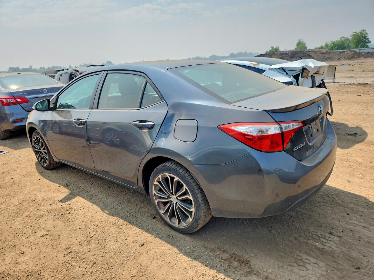 2015 Toyota Corolla S Plus Blue vin: 2T1BURHE2FC365974