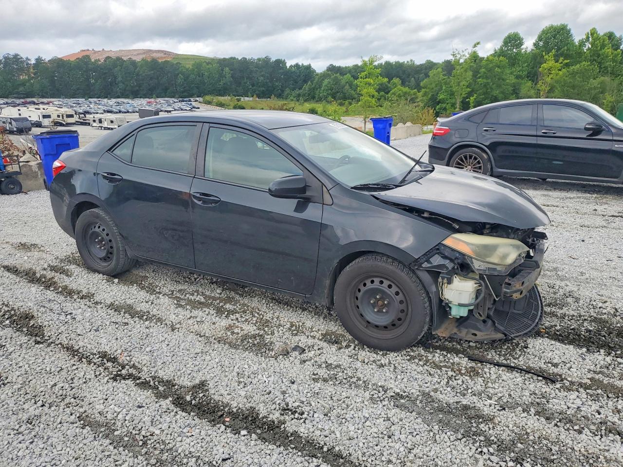 2015 Toyota Corolla Le Black vin: 2T1BURHE2FC372360