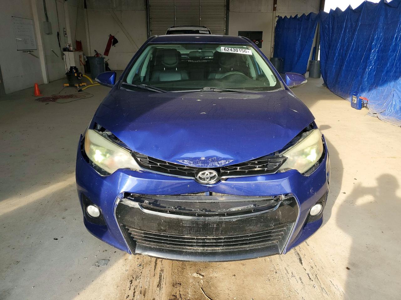 2015 Toyota Corolla S Plus Blue vin: 2T1BURHE2FC375100