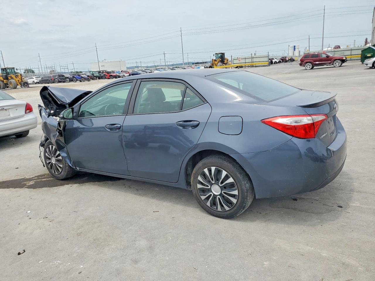 2015 Toyota Corolla S Blue vin: 2T1BURHE2FC377753