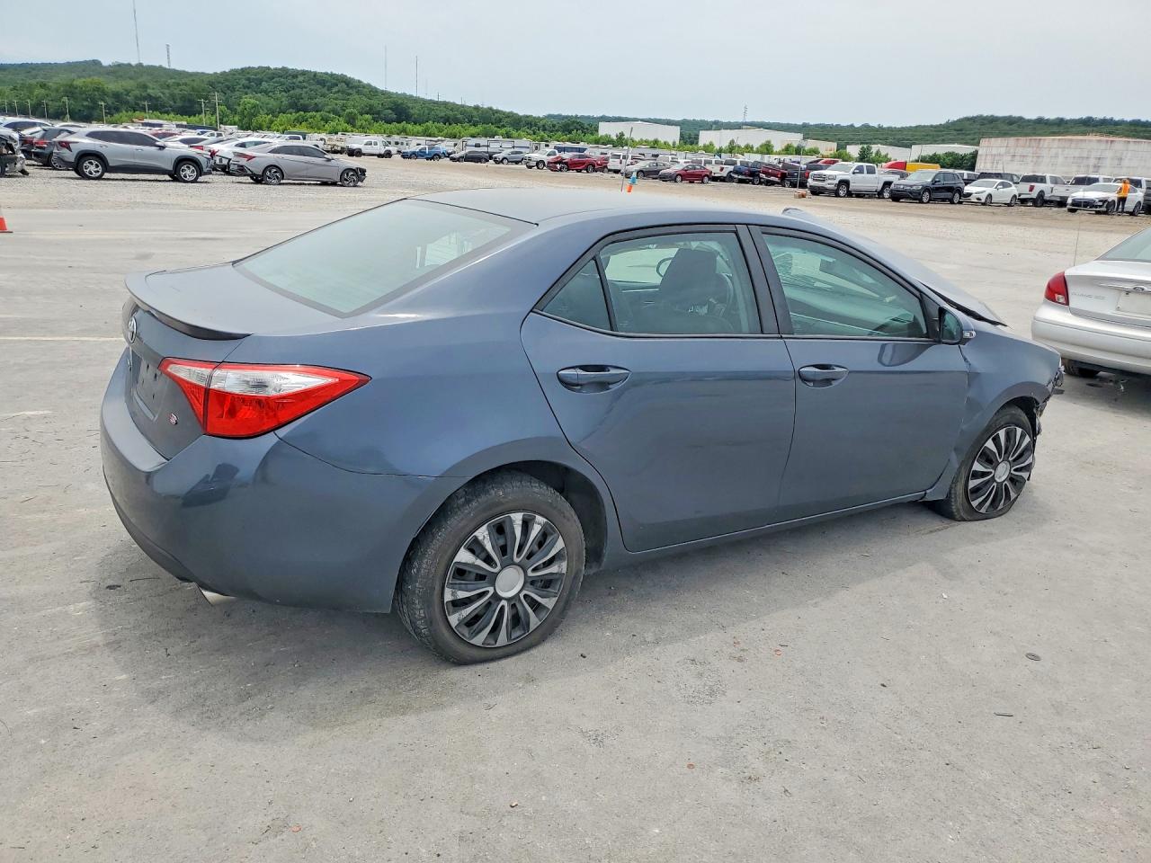 2015 Toyota Corolla S Blue vin: 2T1BURHE2FC377753