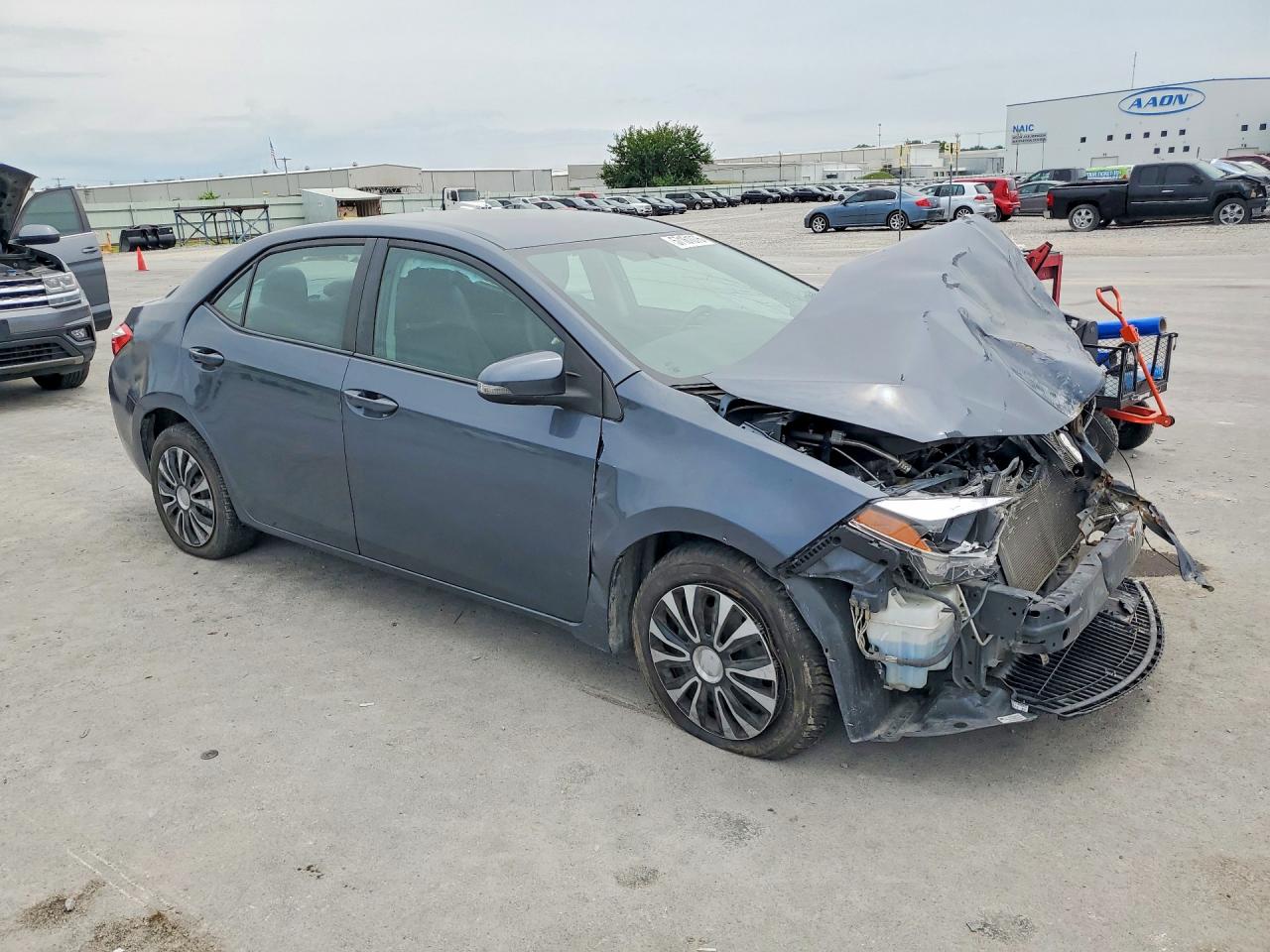 2015 Toyota Corolla S Blue vin: 2T1BURHE2FC377753