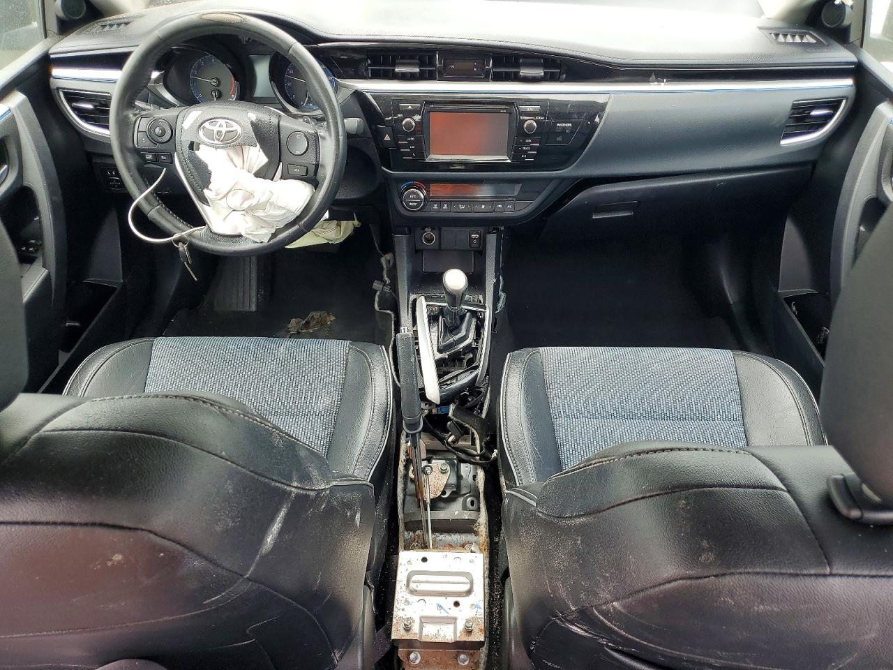 2015 Toyota Corolla S Blue vin: 2T1BURHE2FC377753
