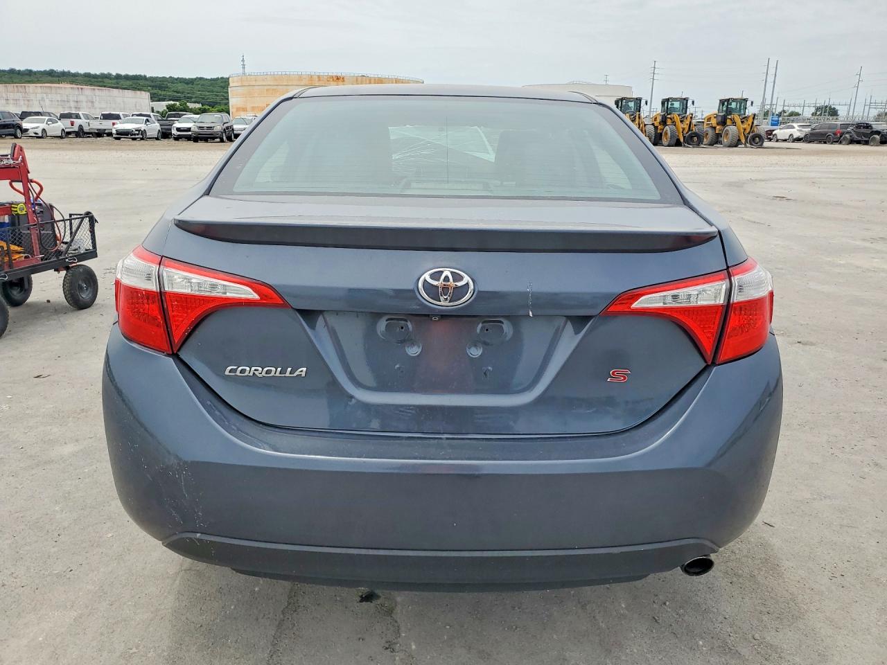 2015 Toyota Corolla S Blue vin: 2T1BURHE2FC377753