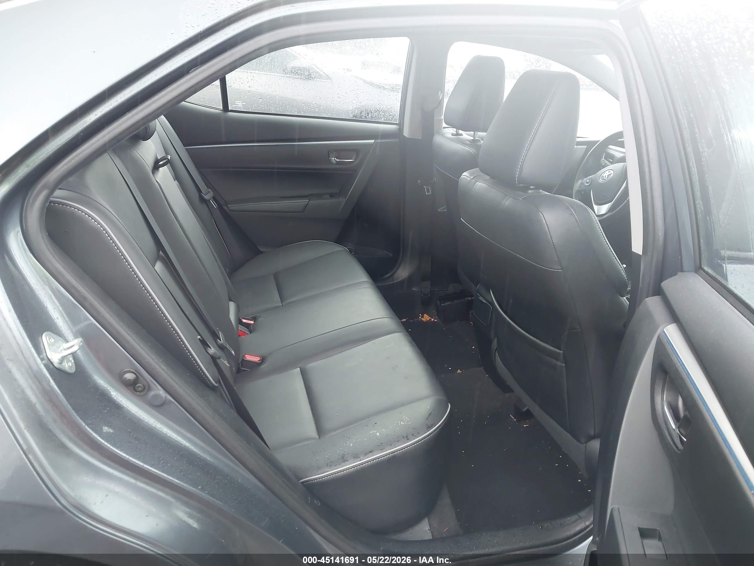 2015 Toyota Corolla S Premium Blue vin: 2T1BURHE2FC383097