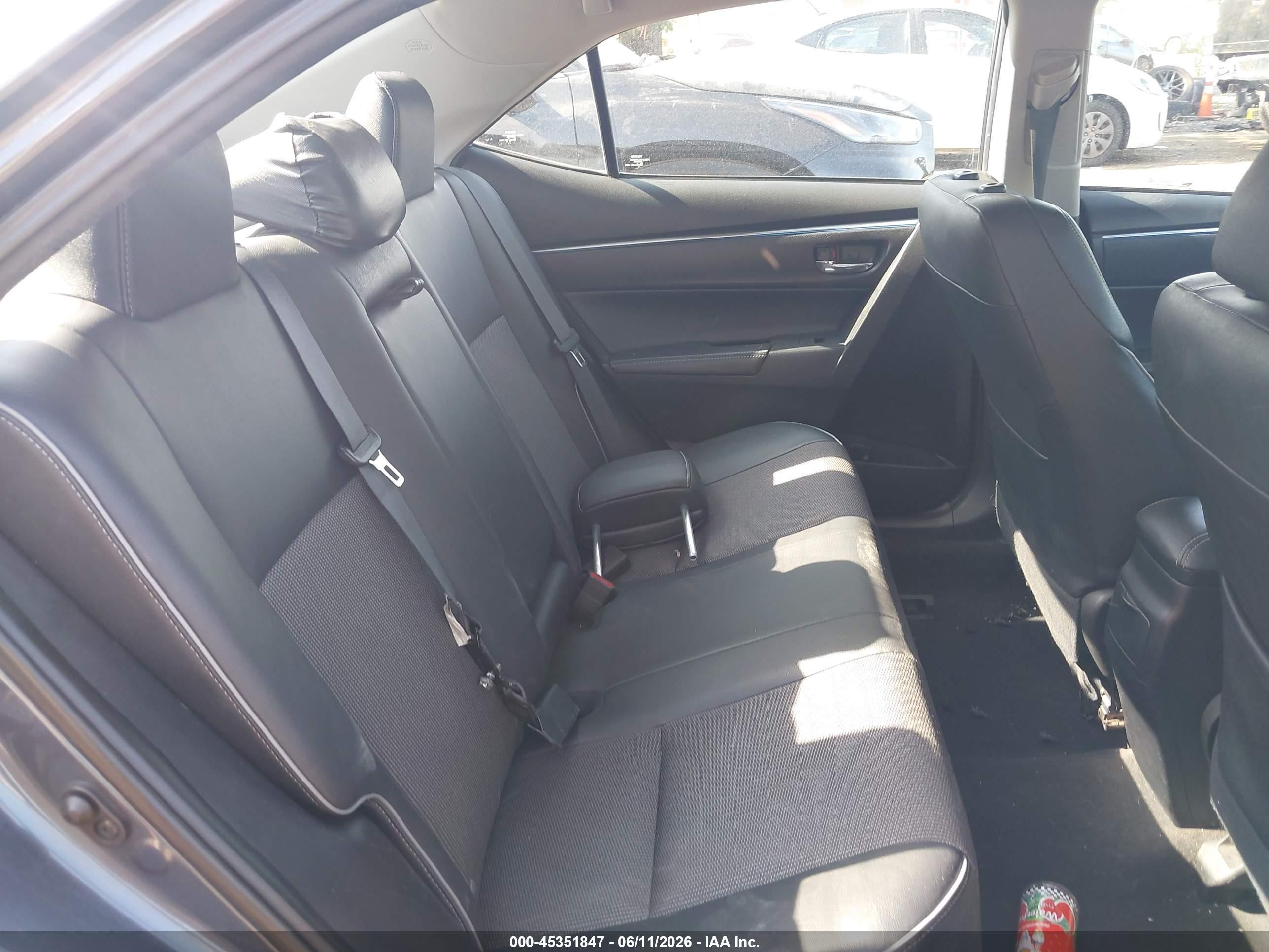 2015 Toyota Corolla S Plus Blue vin: 2T1BURHE2FC384217