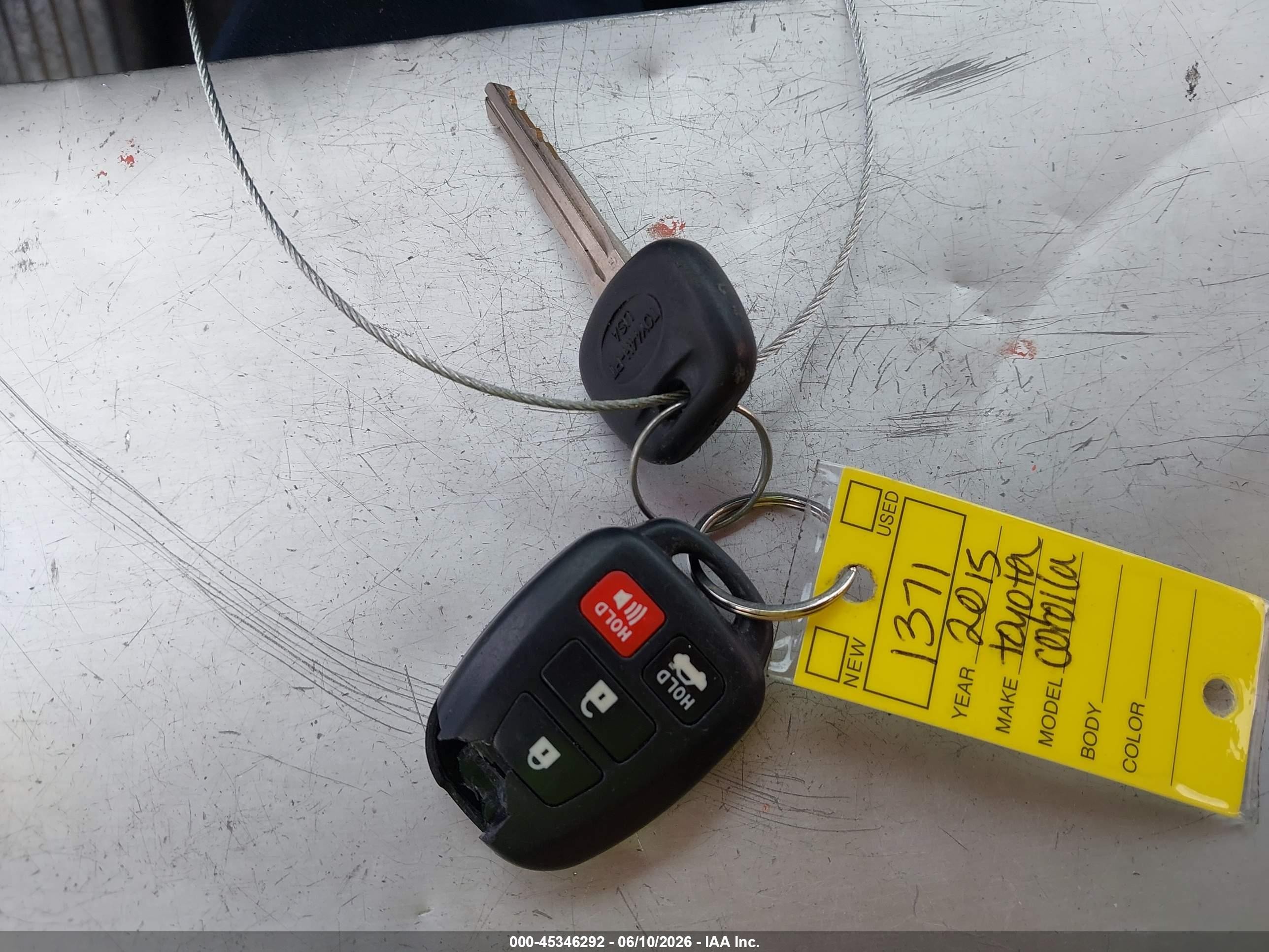 2015 Toyota Corolla Le Green vin: 2T1BURHE2FC399395
