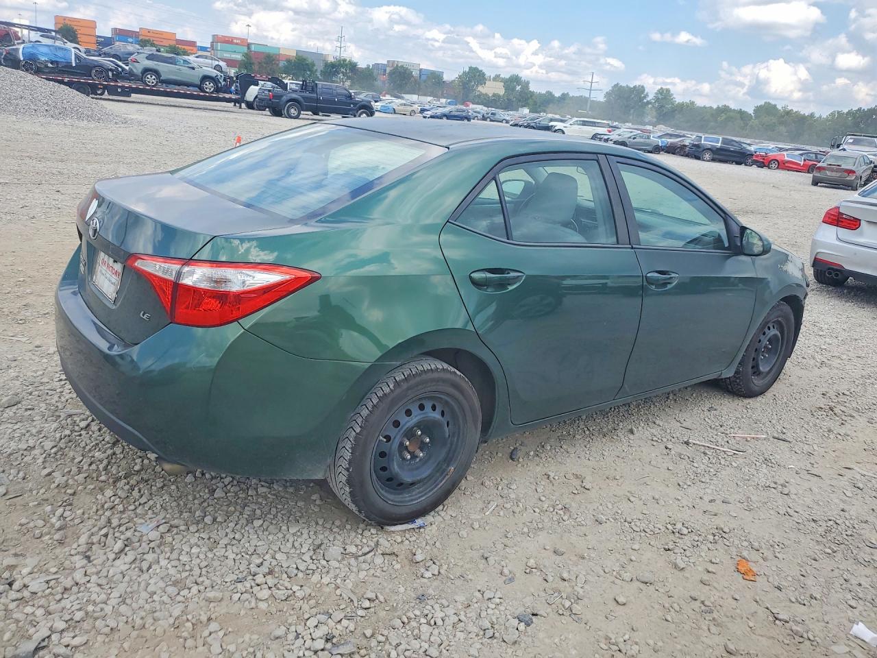 2015 Toyota Corolla Le Green vin: 2T1BURHE2FC402179