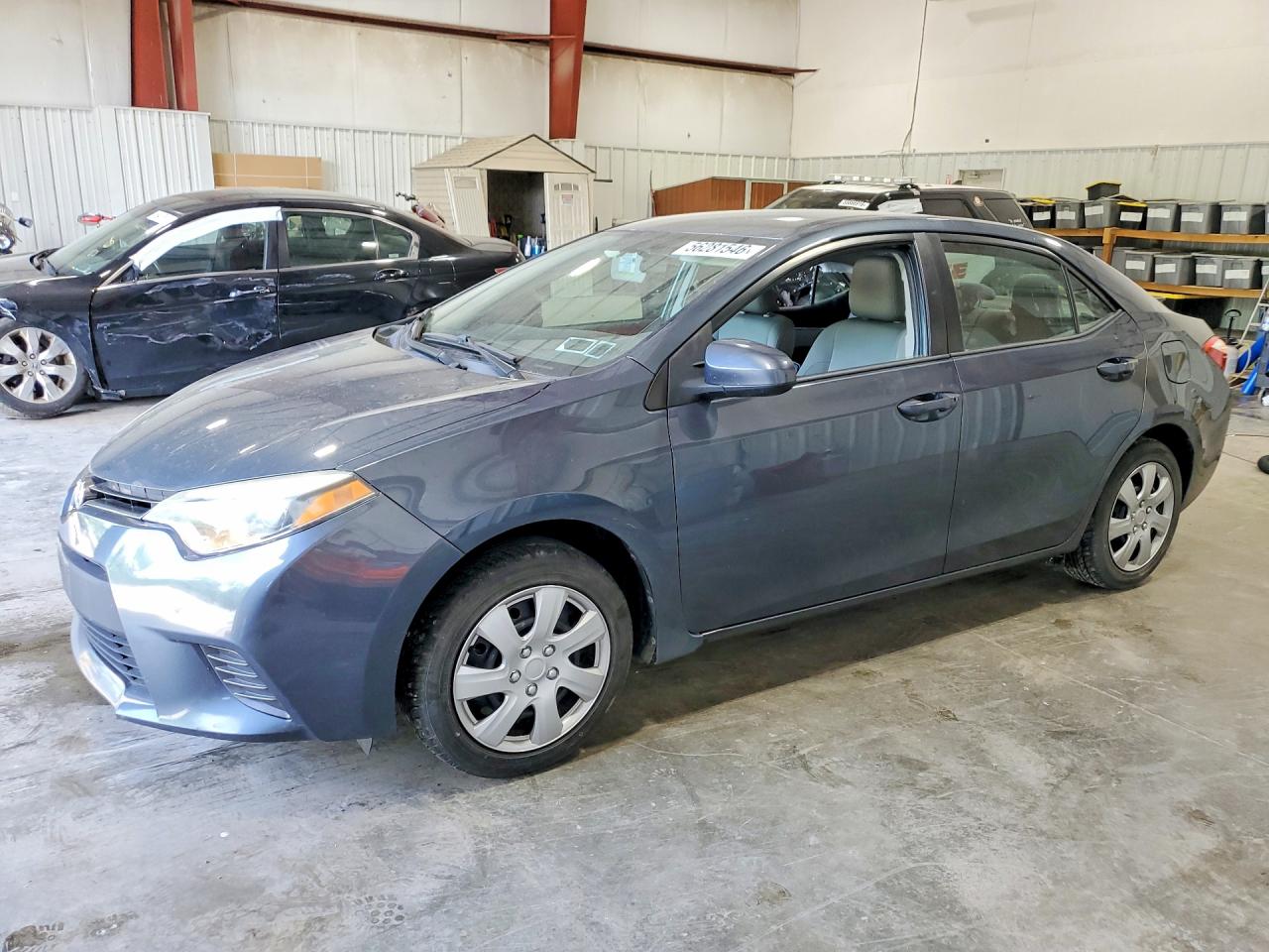 2015 Toyota Corolla Le Charcoal vin: 2T1BURHE2FC403073