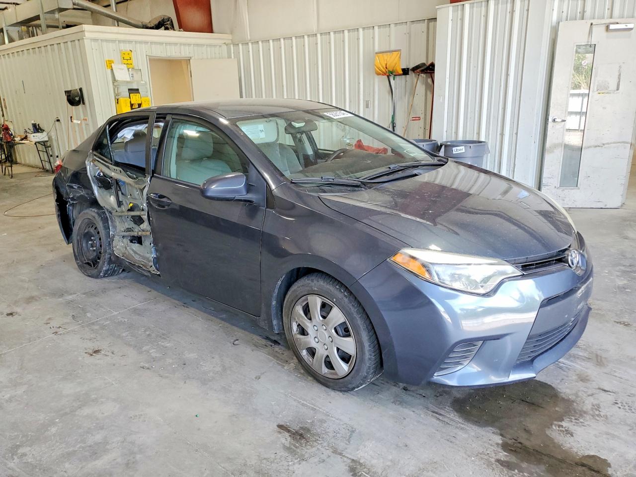 2015 Toyota Corolla Le Charcoal vin: 2T1BURHE2FC403073