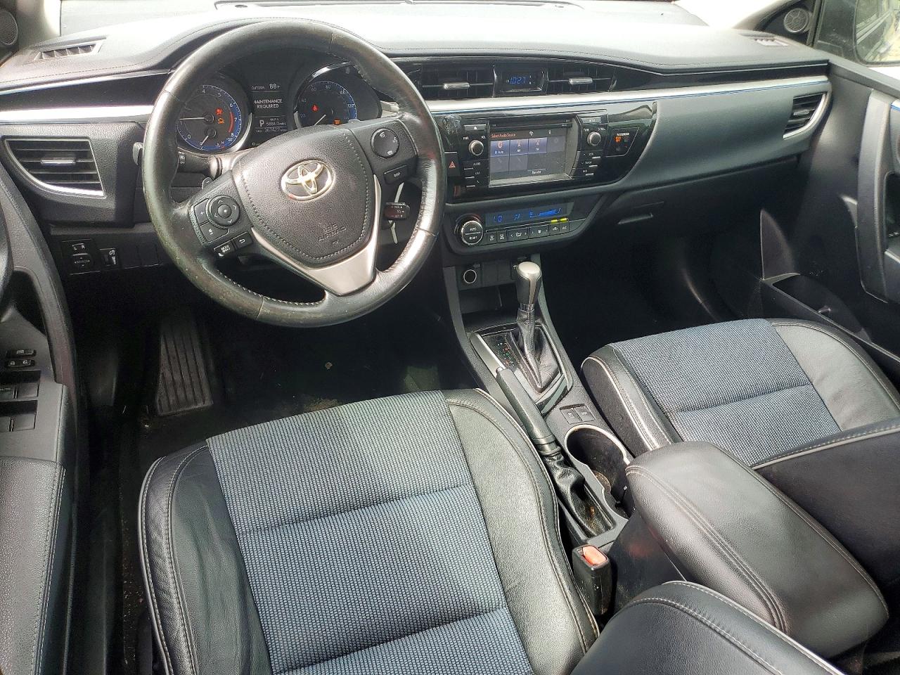 2015 Toyota Corolla S Plus Gray vin: 2T1BURHE2FC405051