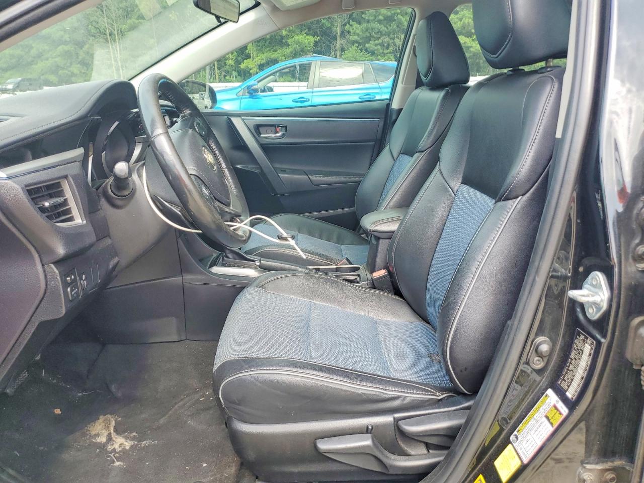 2015 Toyota Corolla S Plus Gray vin: 2T1BURHE2FC405051