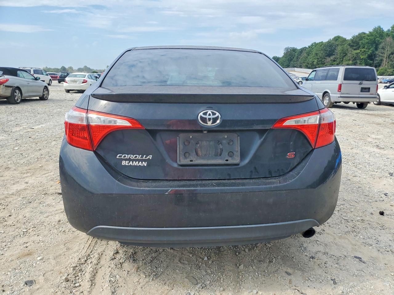 2015 Toyota Corolla S Plus Gray vin: 2T1BURHE2FC405051