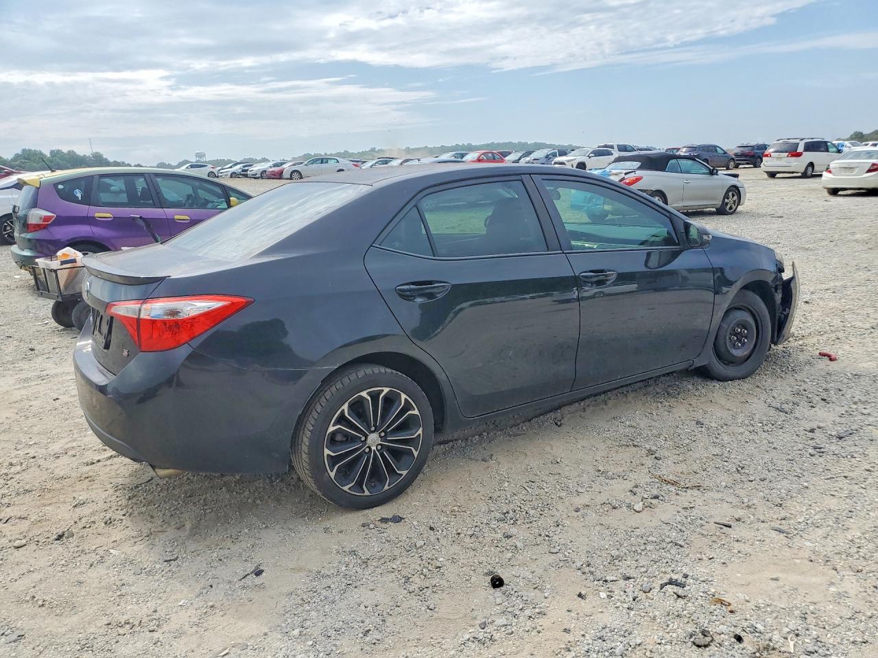 2015 Toyota Corolla S Plus Gray vin: 2T1BURHE2FC405051