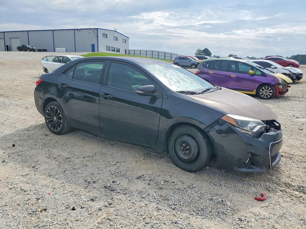 2015 Toyota Corolla S Plus Gray vin: 2T1BURHE2FC405051