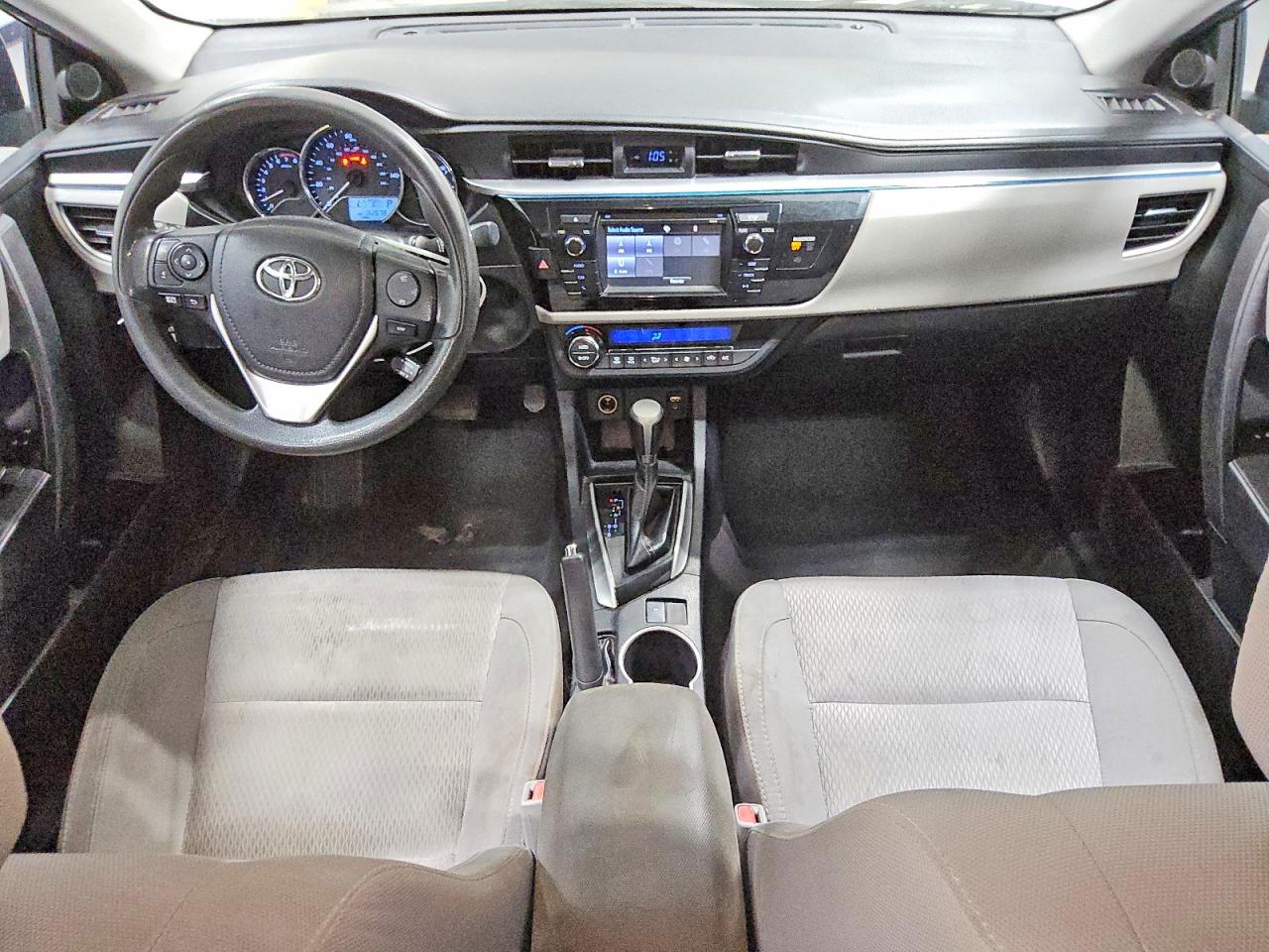 2015 Toyota Corolla Le Black vin: 2T1BURHE2FC422450
