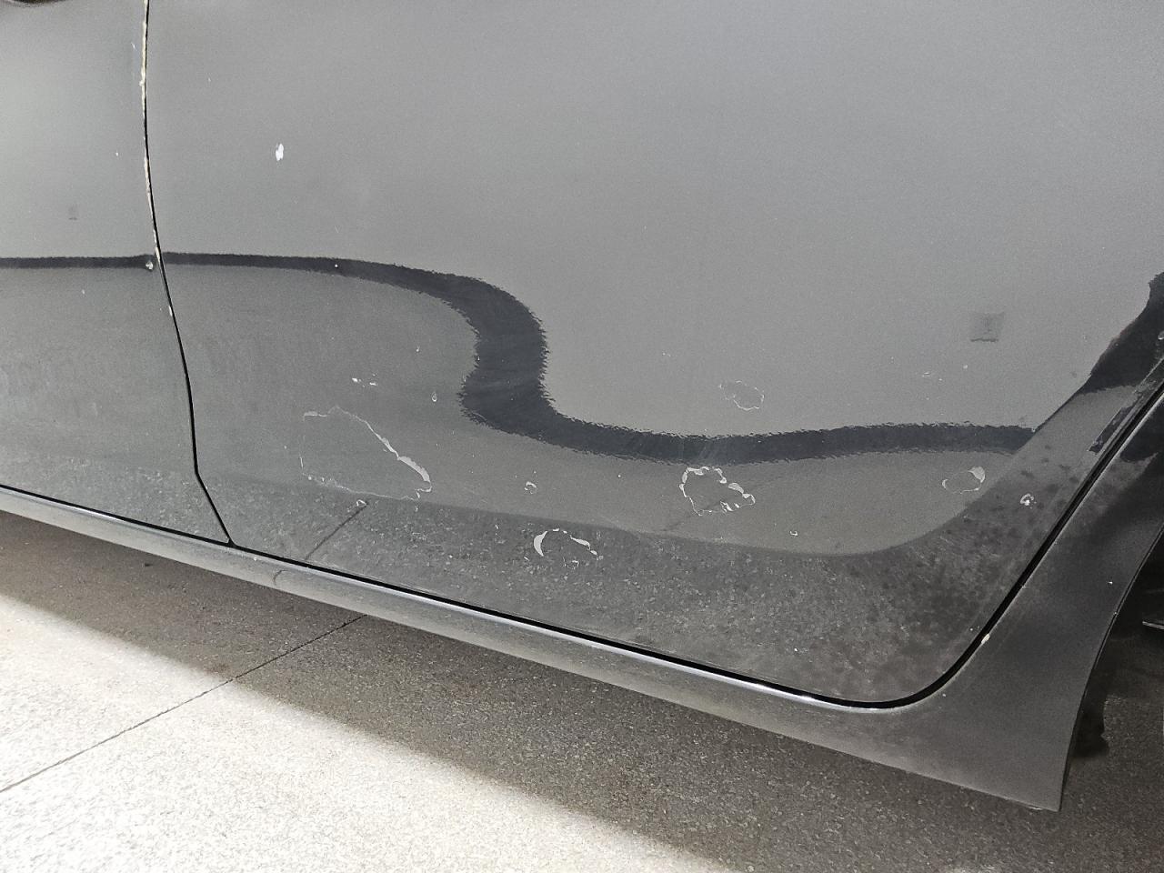 2015 Toyota Corolla Le Black vin: 2T1BURHE2FC422450 Damage: Left Rear Door, Previous Repair, Substandard Repair