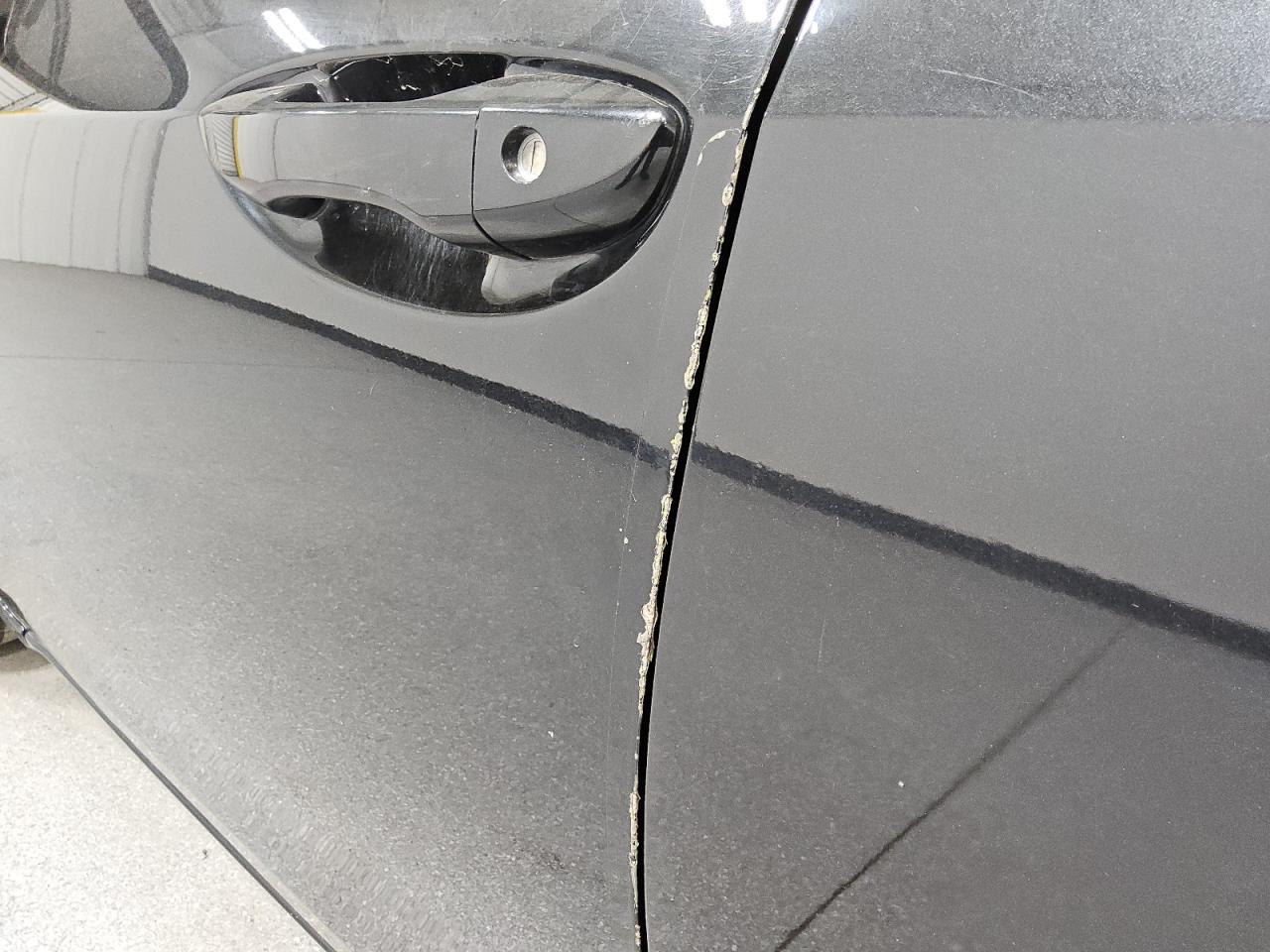 2015 Toyota Corolla Le Black vin: 2T1BURHE2FC422450 Damage: Left Front Door, Heavy Scratch, > 12 Inches