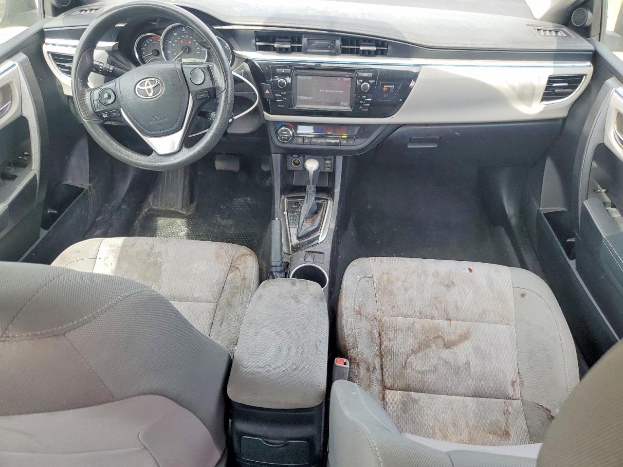 2015 Toyota Corolla Le Plus Black vin: 2T1BURHE2FC424909