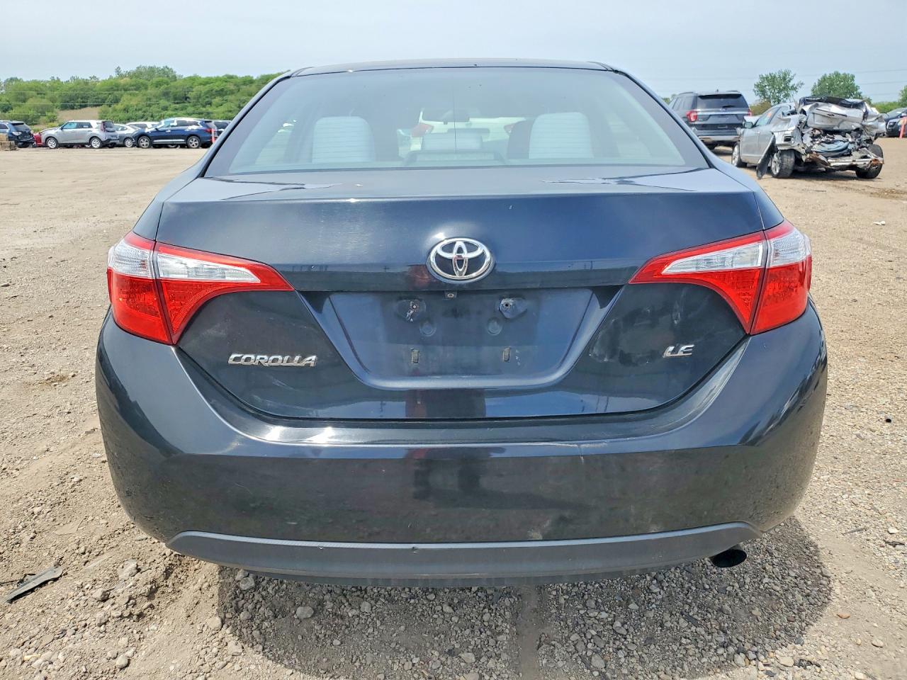 2015 Toyota Corolla Le Plus Black vin: 2T1BURHE2FC424909