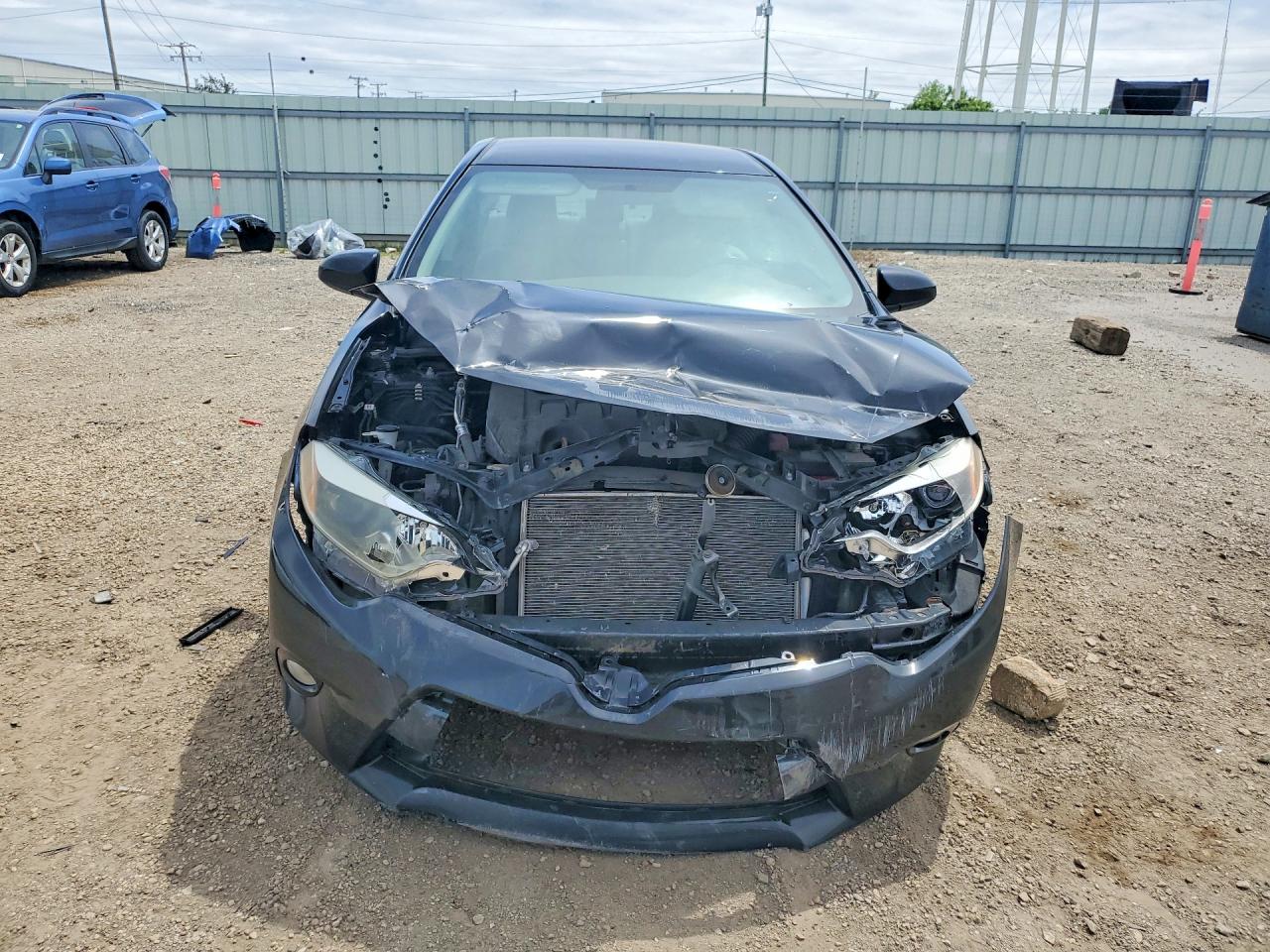 2015 Toyota Corolla Le Plus Black vin: 2T1BURHE2FC424909