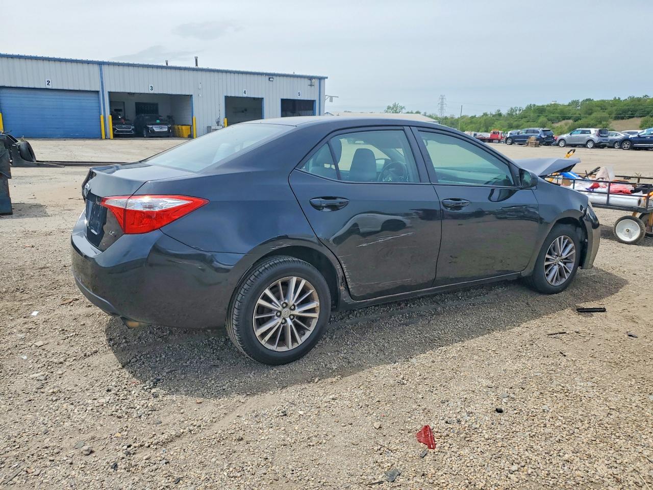 2015 Toyota Corolla Le Plus Black vin: 2T1BURHE2FC424909
