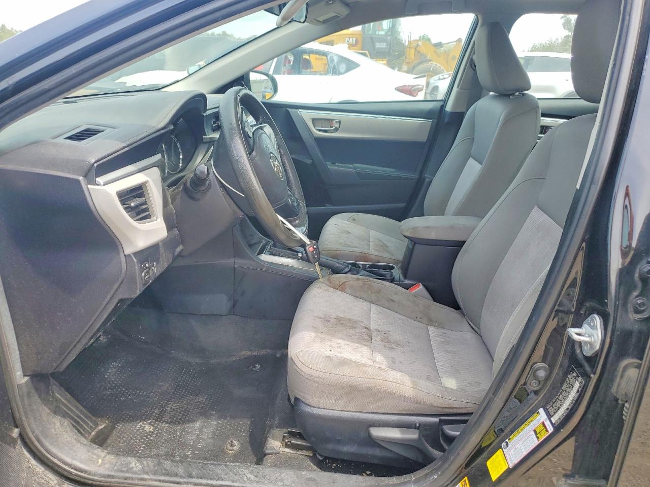2015 Toyota Corolla Le Plus Black vin: 2T1BURHE2FC424909