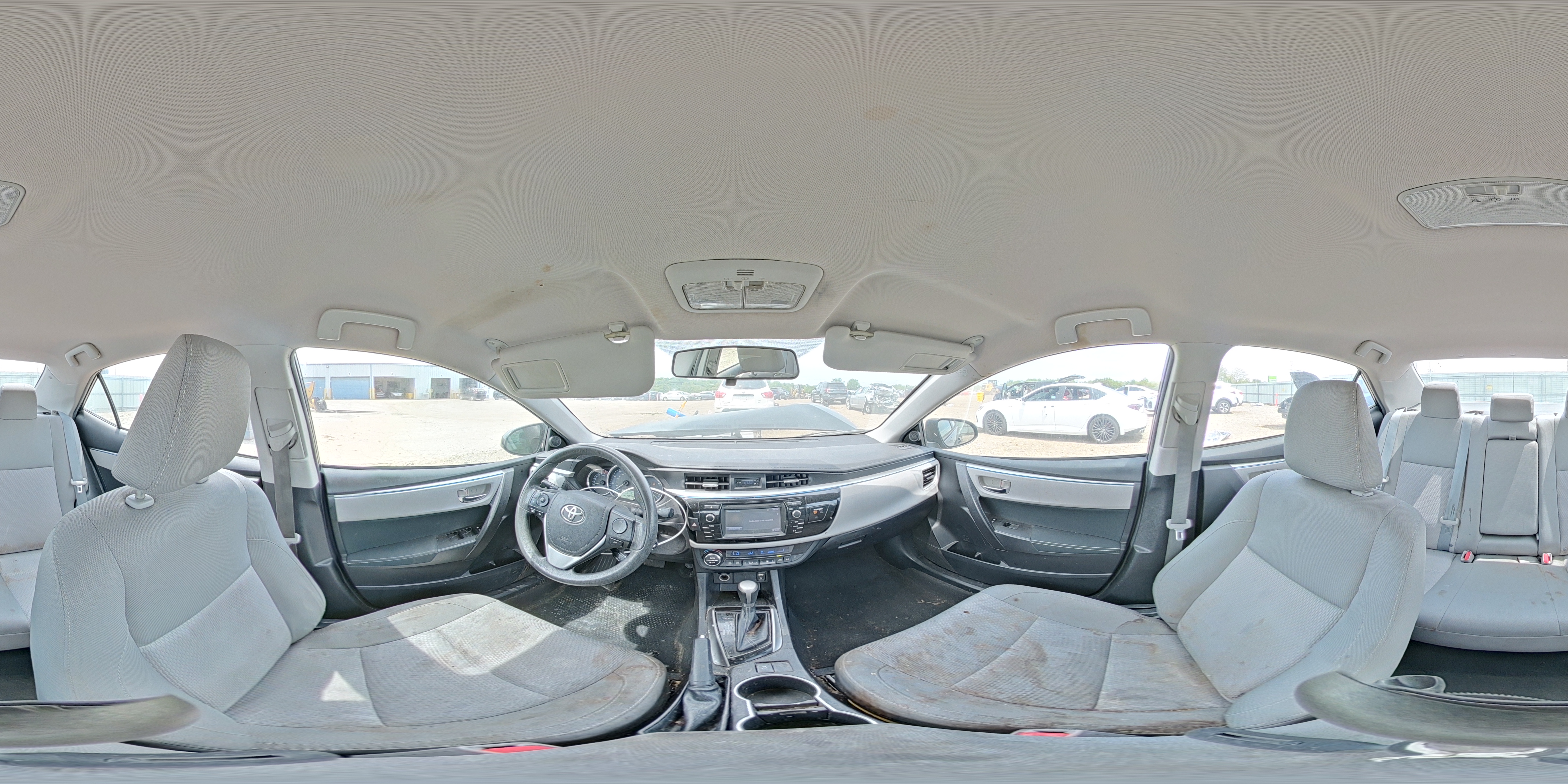 2015 Toyota Corolla Le Plus Black vin: 2T1BURHE2FC424909