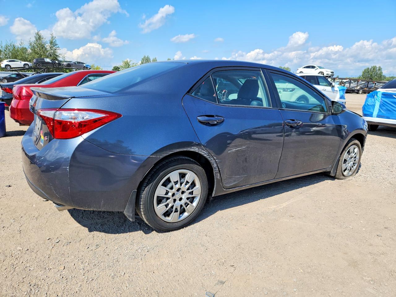 2015 Toyota Corolla L Charcoal vin: 2T1BURHE2FC432184