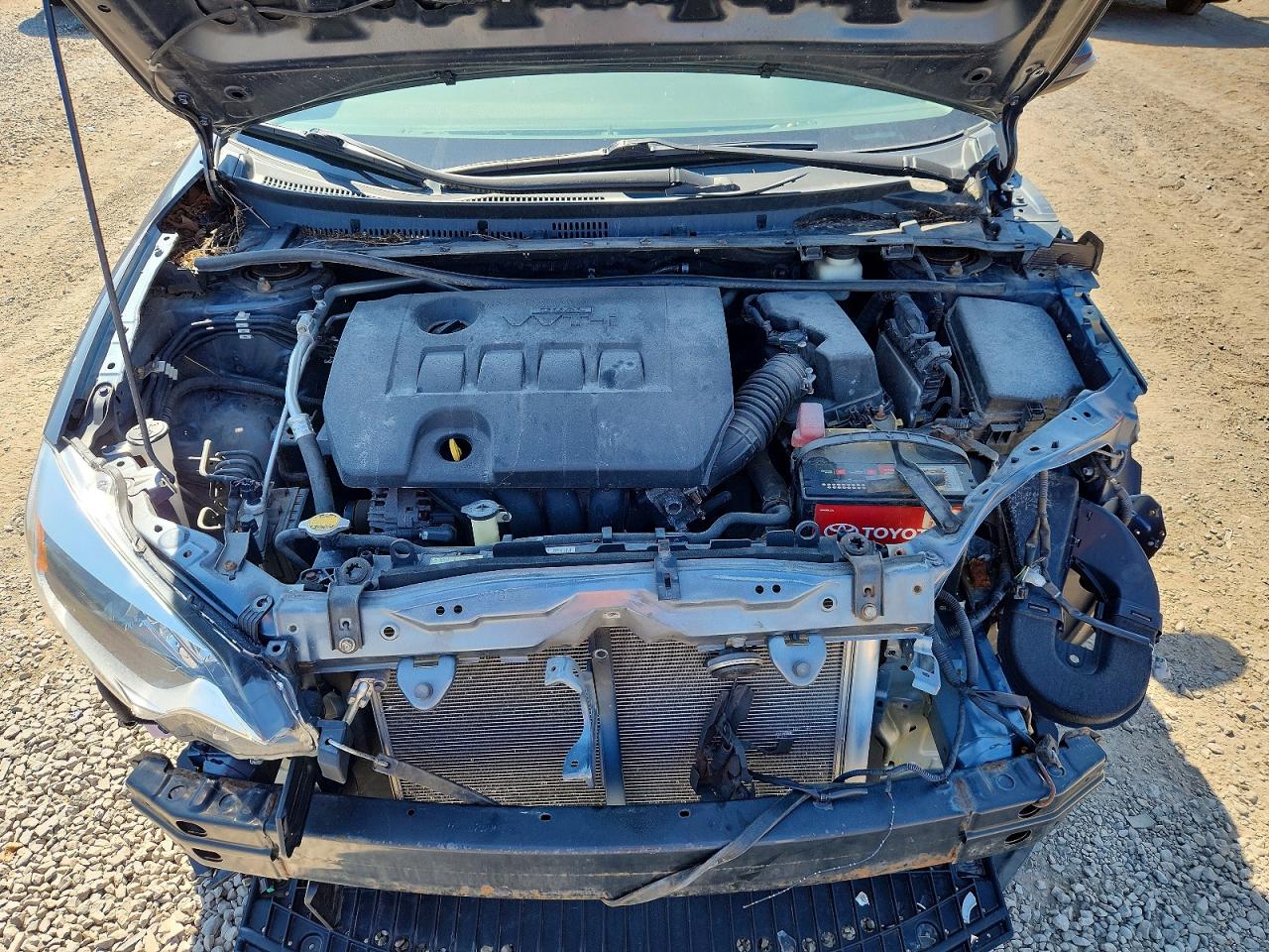 2015 Toyota Corolla L Charcoal vin: 2T1BURHE2FC432184