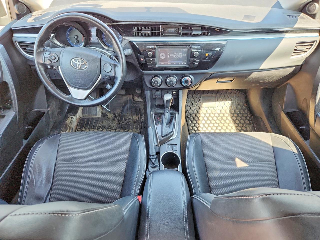 2015 Toyota Corolla L Charcoal vin: 2T1BURHE2FC432184