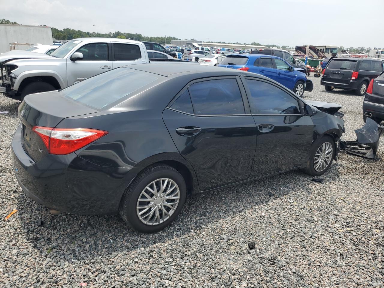 2015 Toyota Corolla Le Black vin: 2T1BURHE2FC432363