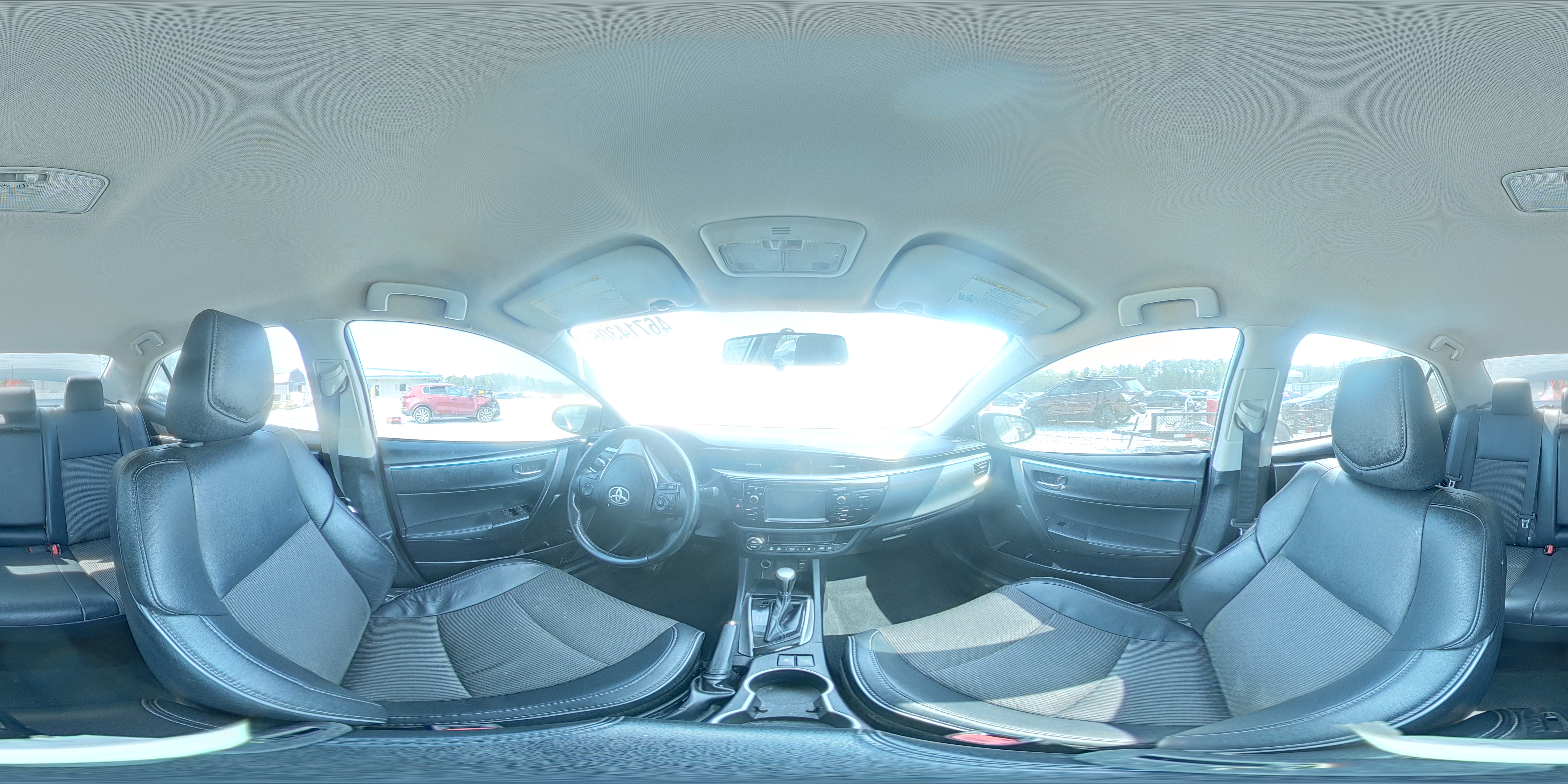 2015 Toyota Corolla S Plus Silver vin: 2T1BURHE2FC440270