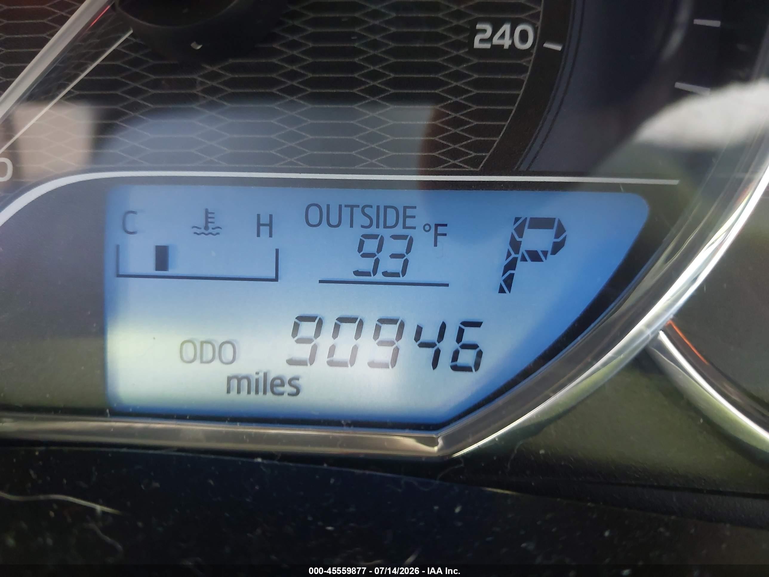 2015 Toyota Corolla Le Белый vin: 2T1BURHE2FC451172