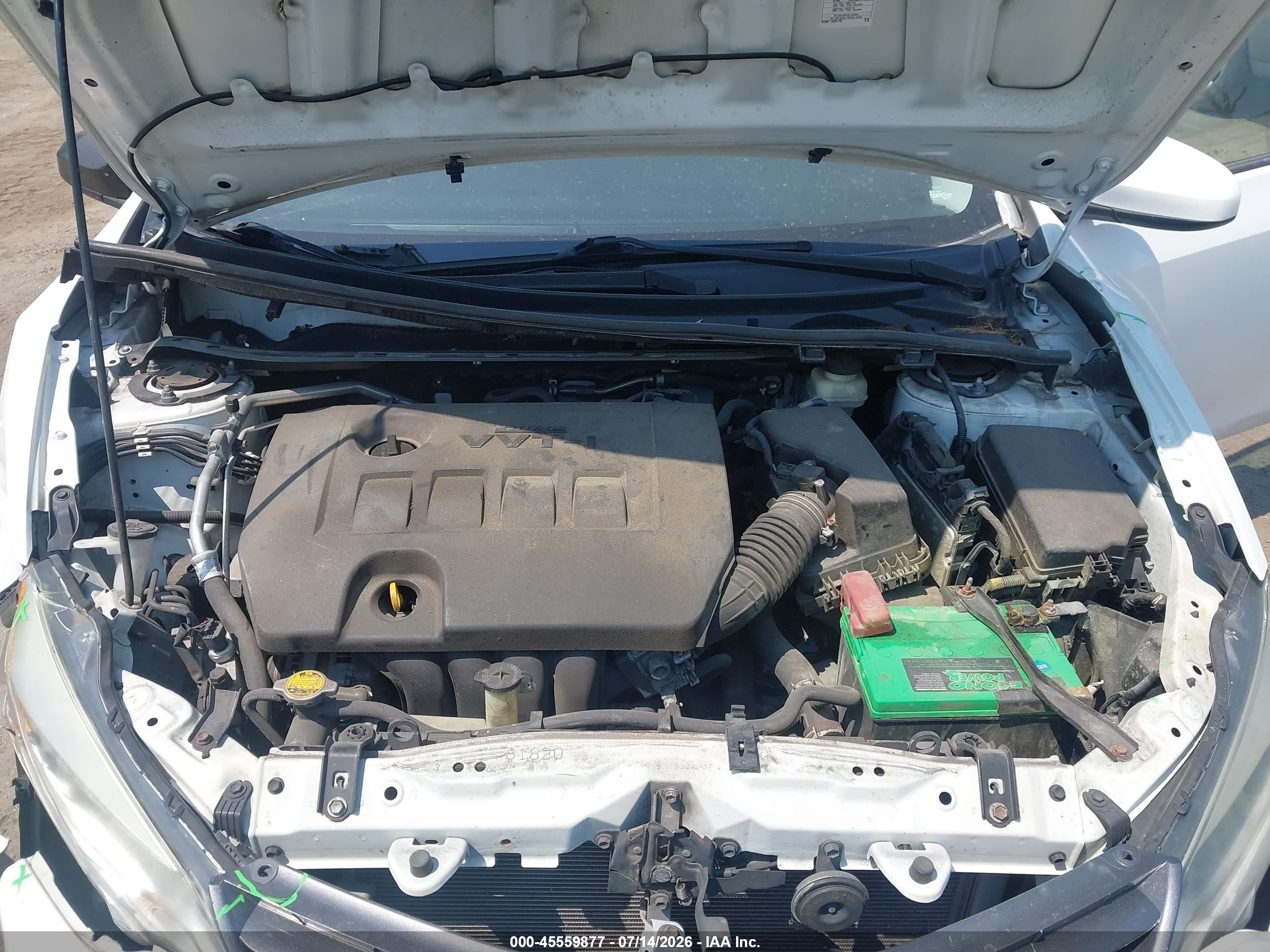 2015 Toyota Corolla Le Белый vin: 2T1BURHE2FC451172
