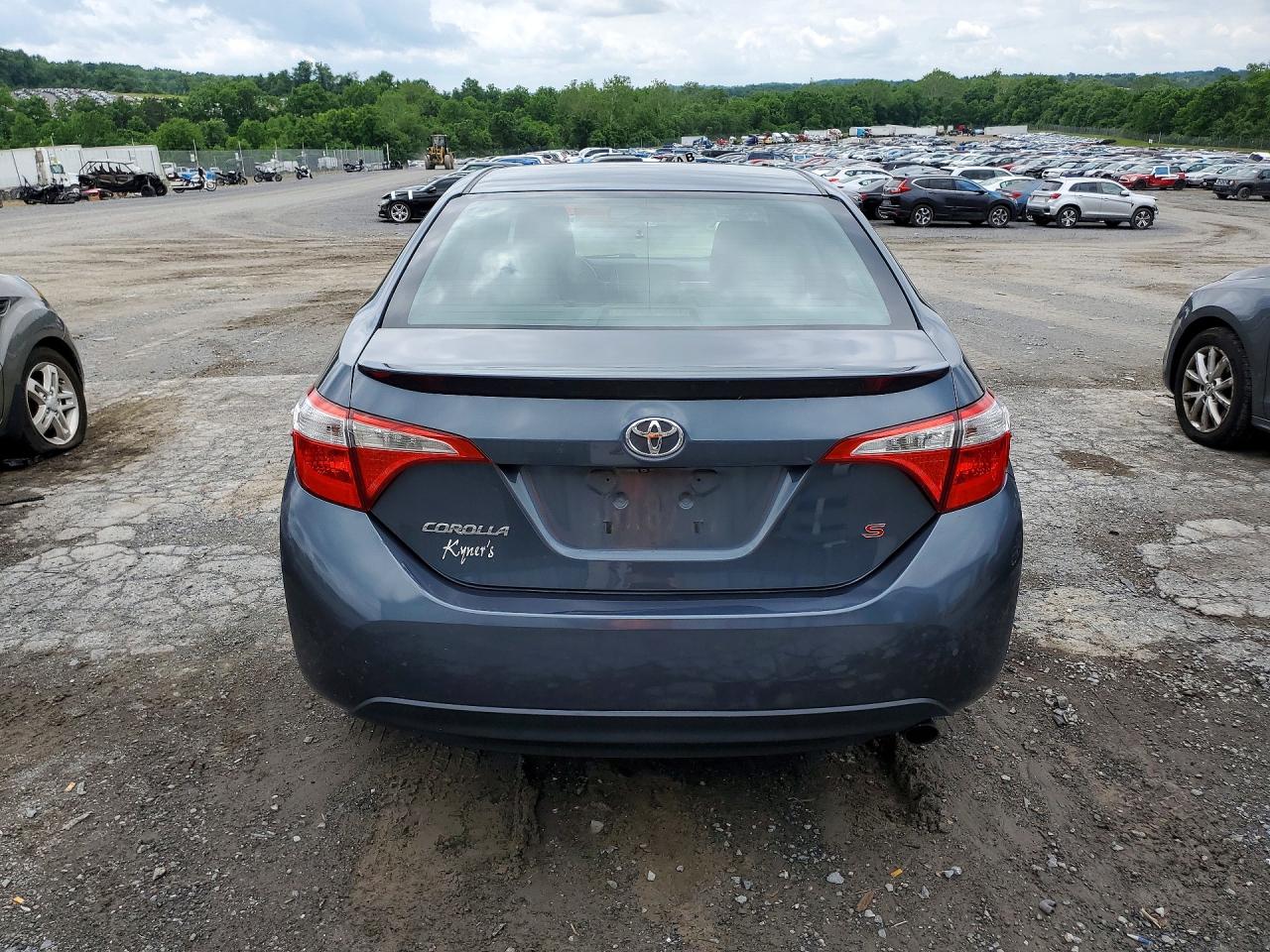2015 Toyota Corolla S Plus Gray vin: 2T1BURHE2FC466030