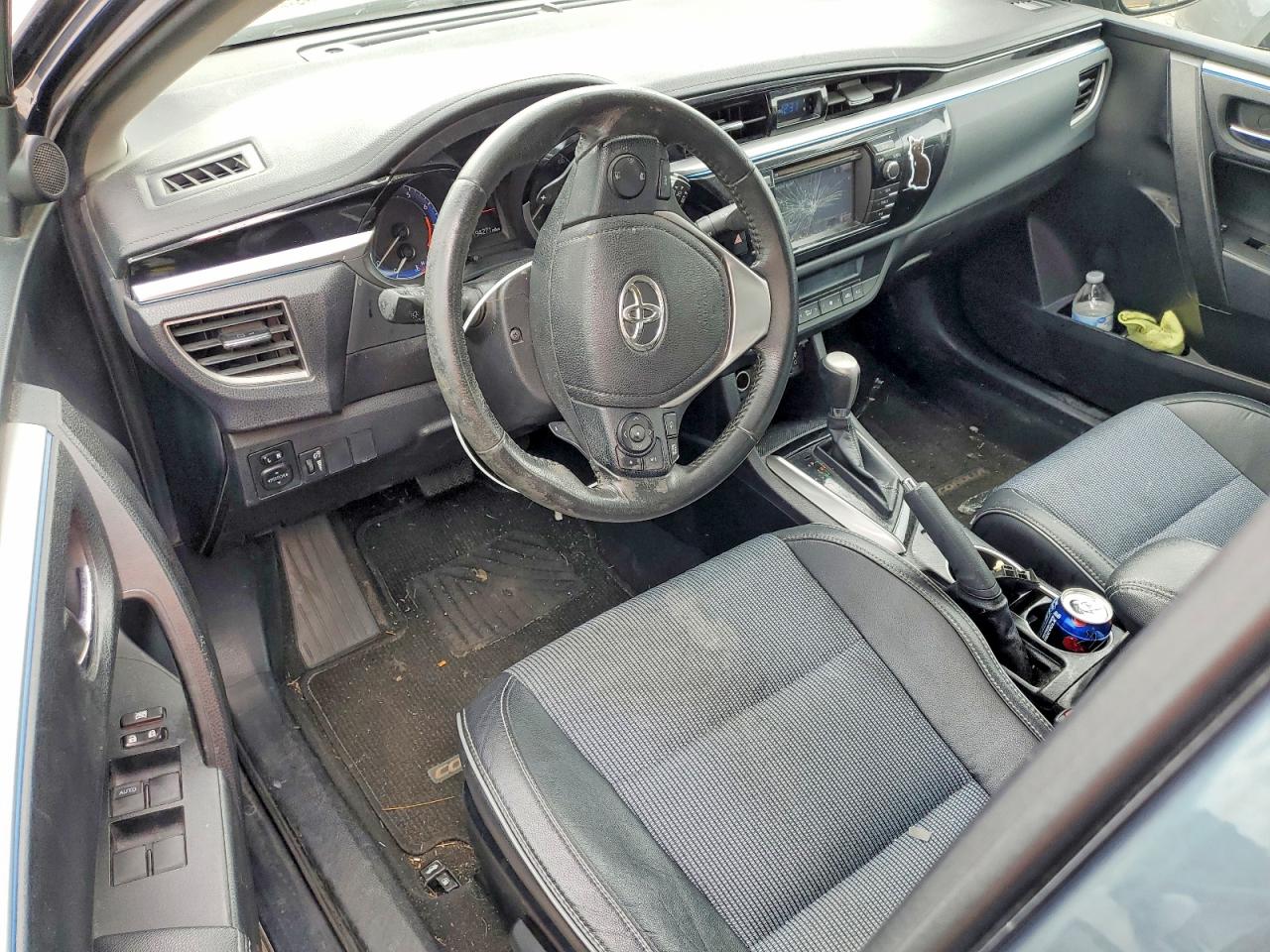 2015 Toyota Corolla S Plus Gray vin: 2T1BURHE2FC466030