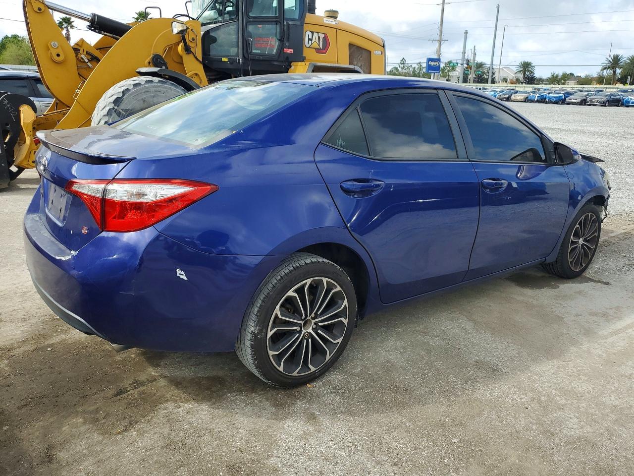 2015 Toyota Corolla S Plus Purple vin: 2T1BURHE2FC473656