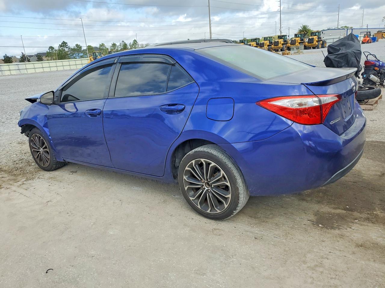 2015 Toyota Corolla S Plus Purple vin: 2T1BURHE2FC473656