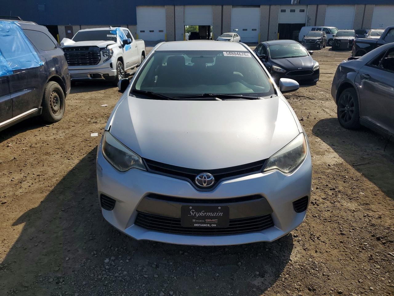 2015 Toyota Corolla Le Silver vin: 2T1BURHE2FC477674