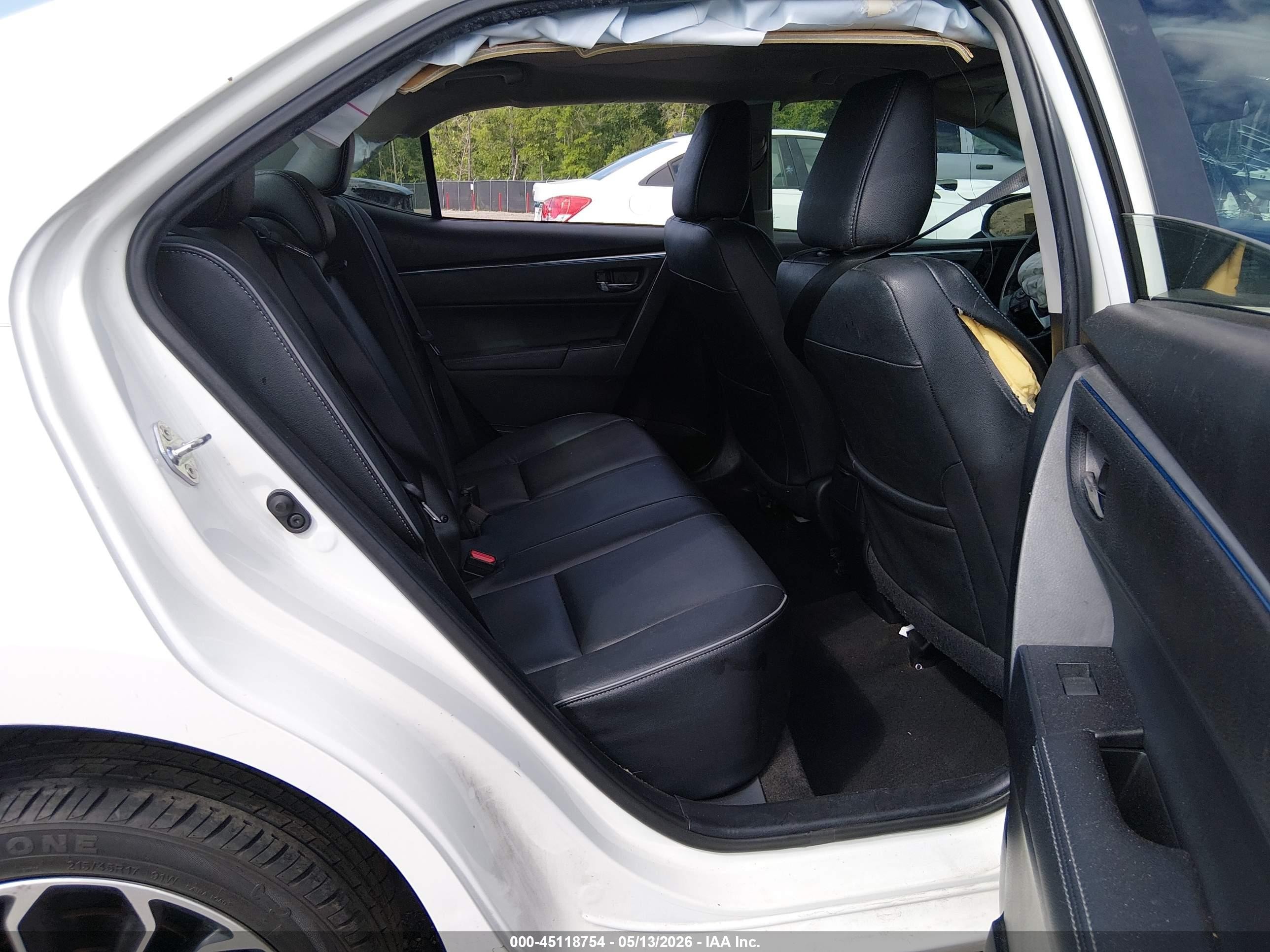 2016 Toyota Corolla   White vin: 2T1BURHE2GC559485