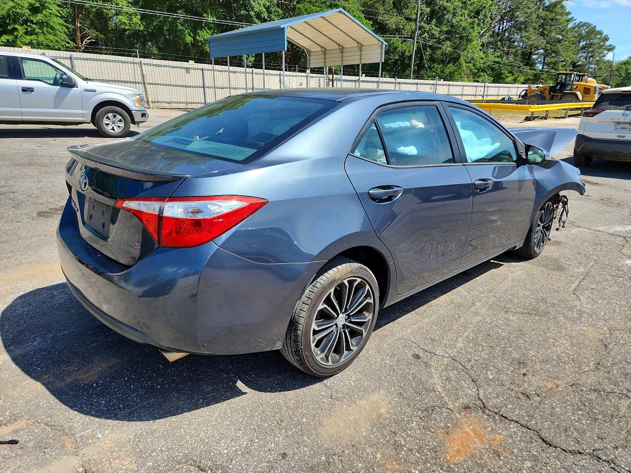 2016 Toyota Corolla S Plus Gray vin: 2T1BURHE2GC605171